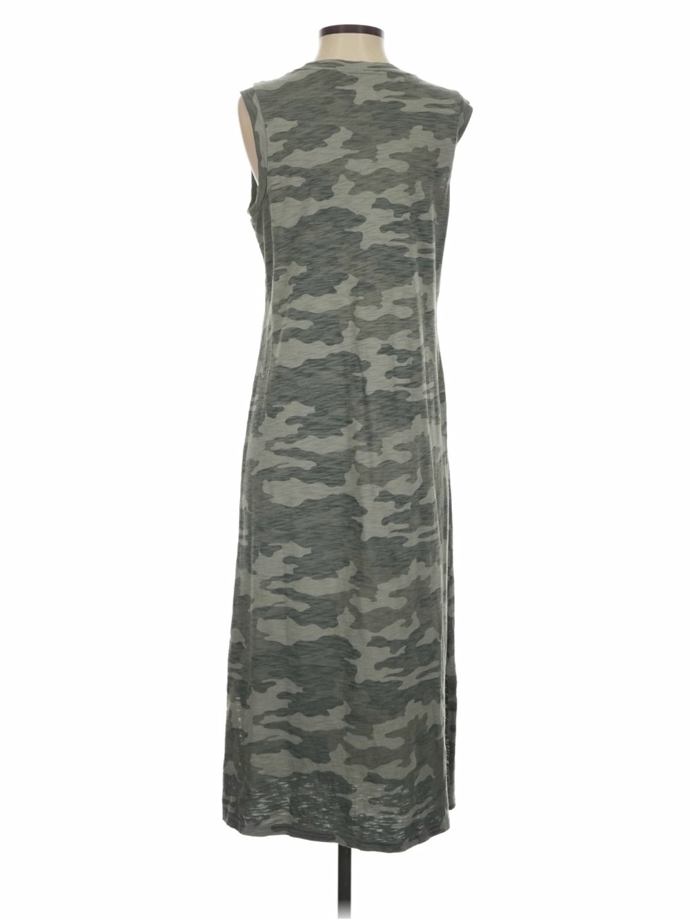 a new day Olive Camo Sleeveless Maxi Dress